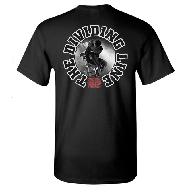 The Dividing Line "Owe You Nothing" Black TShirt New Age Records
