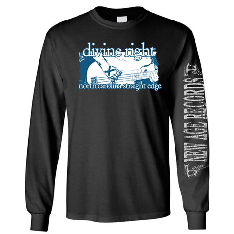 Divine Right "North Carolina Straight Edge" Long Sleeve Shirt