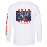 See It Through "Hear Me Out" White Long Sleeve Shirt (Pre-Order)