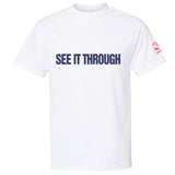 See It Through "Hear Me Out" White T-Shirt (Pre-Order)