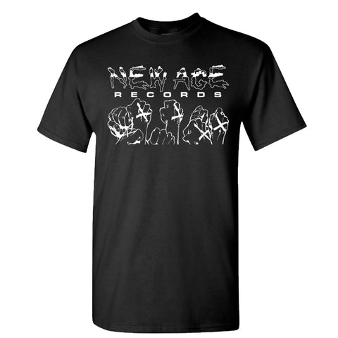 New Age Schism Rip Black T-Shirt