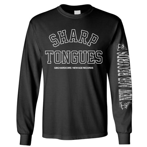 Sharp Tongues Logo Long Sleeve Shirt