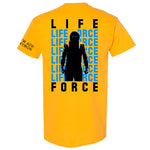 Life Force "Enforcer" T-Shirt Gold