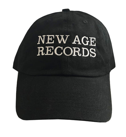 New Age Records Dad Hat - Black