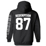 Redemption 87 “87” Pullover Hoodie Black