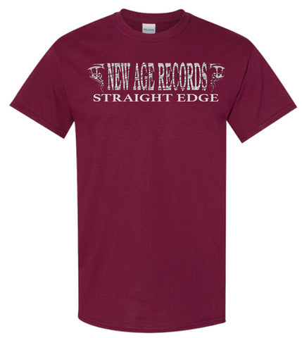 New Age Records Watching You Fall Maroon Shirt